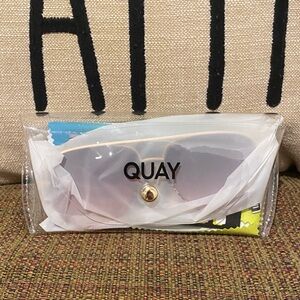 Quay Australia Soft Pink Sunglasses